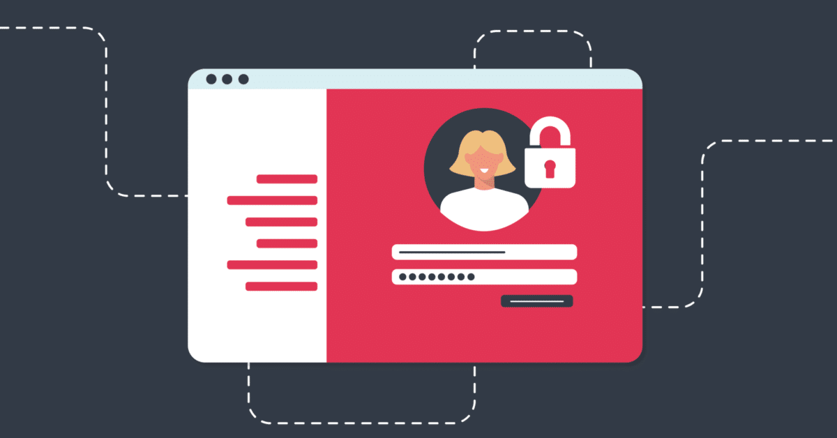 Single user logging in to a secure site