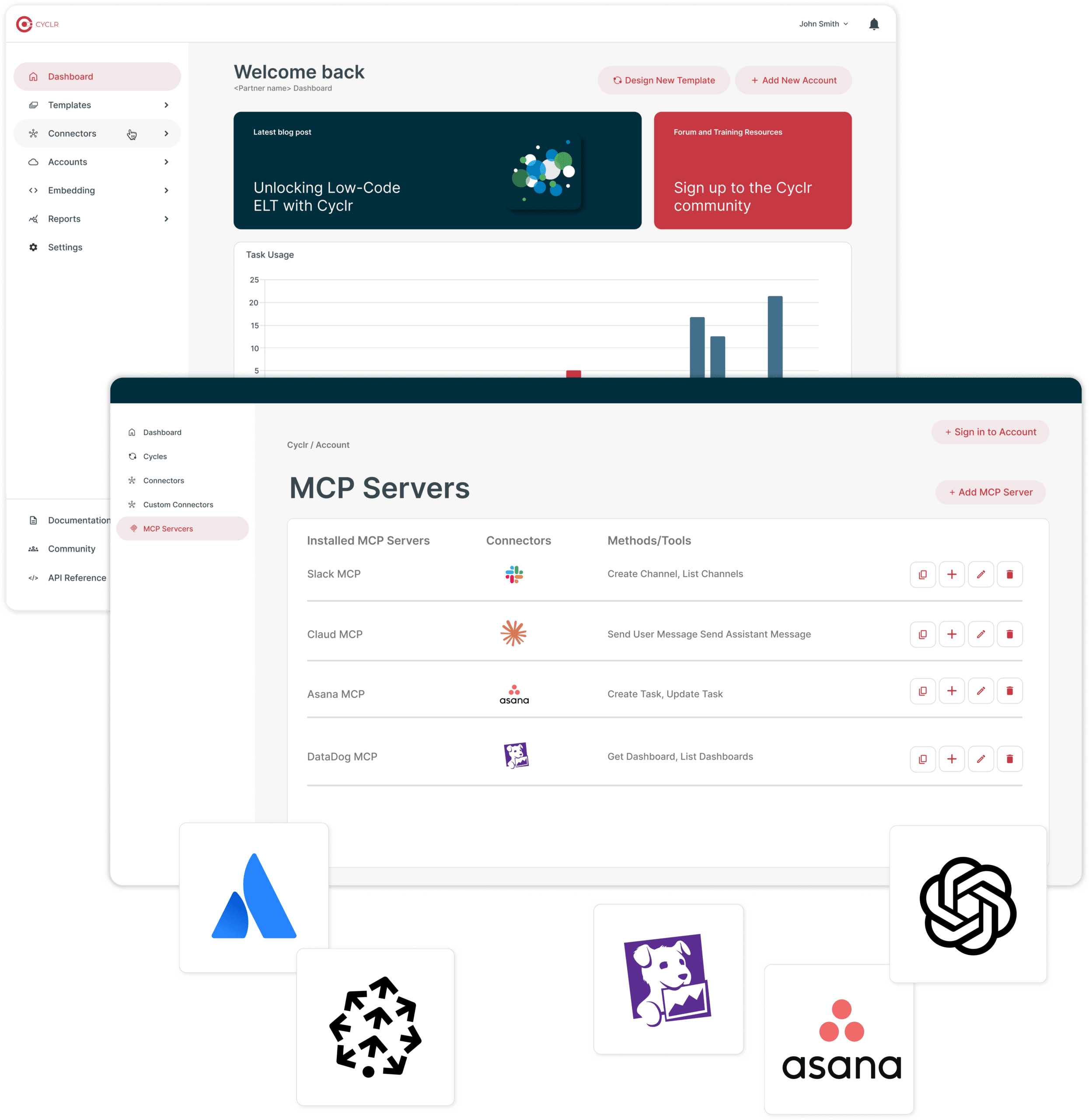 MCP Dashoard, Console and APIs