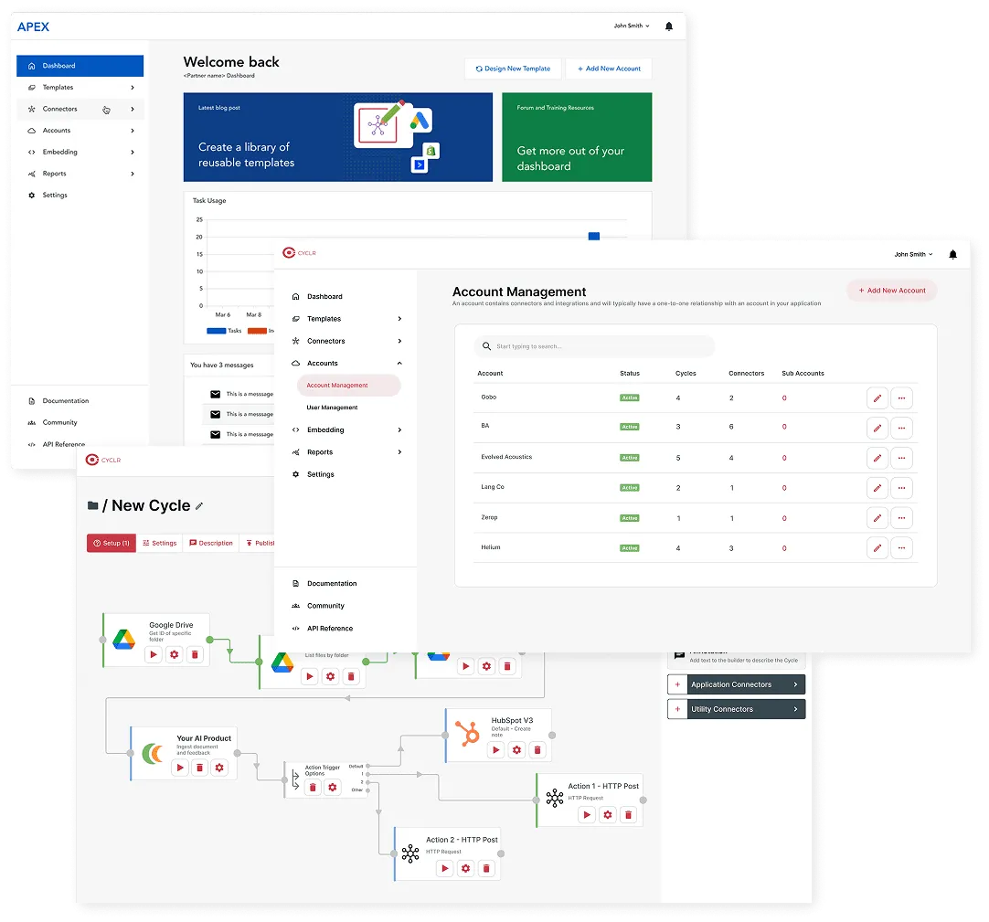 Types of Cyclr Embedded iPaaS