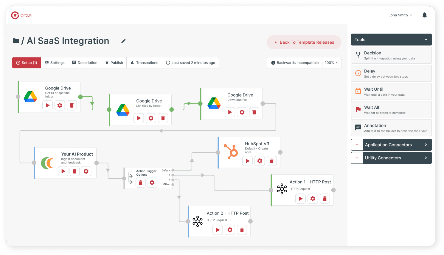 AI SaaS Integration