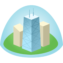 Highrise connector icon