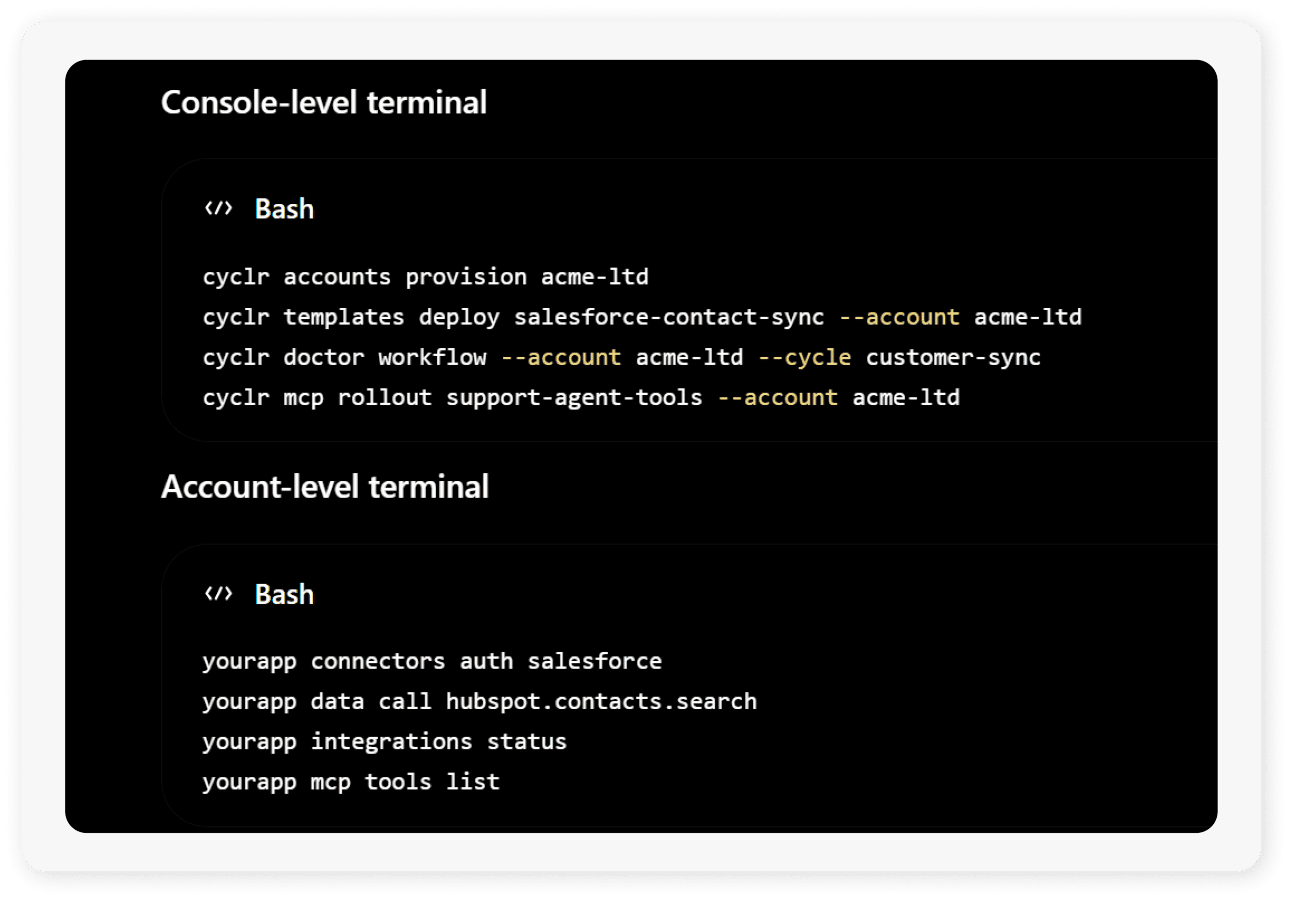 Cyclr CLI Delivery