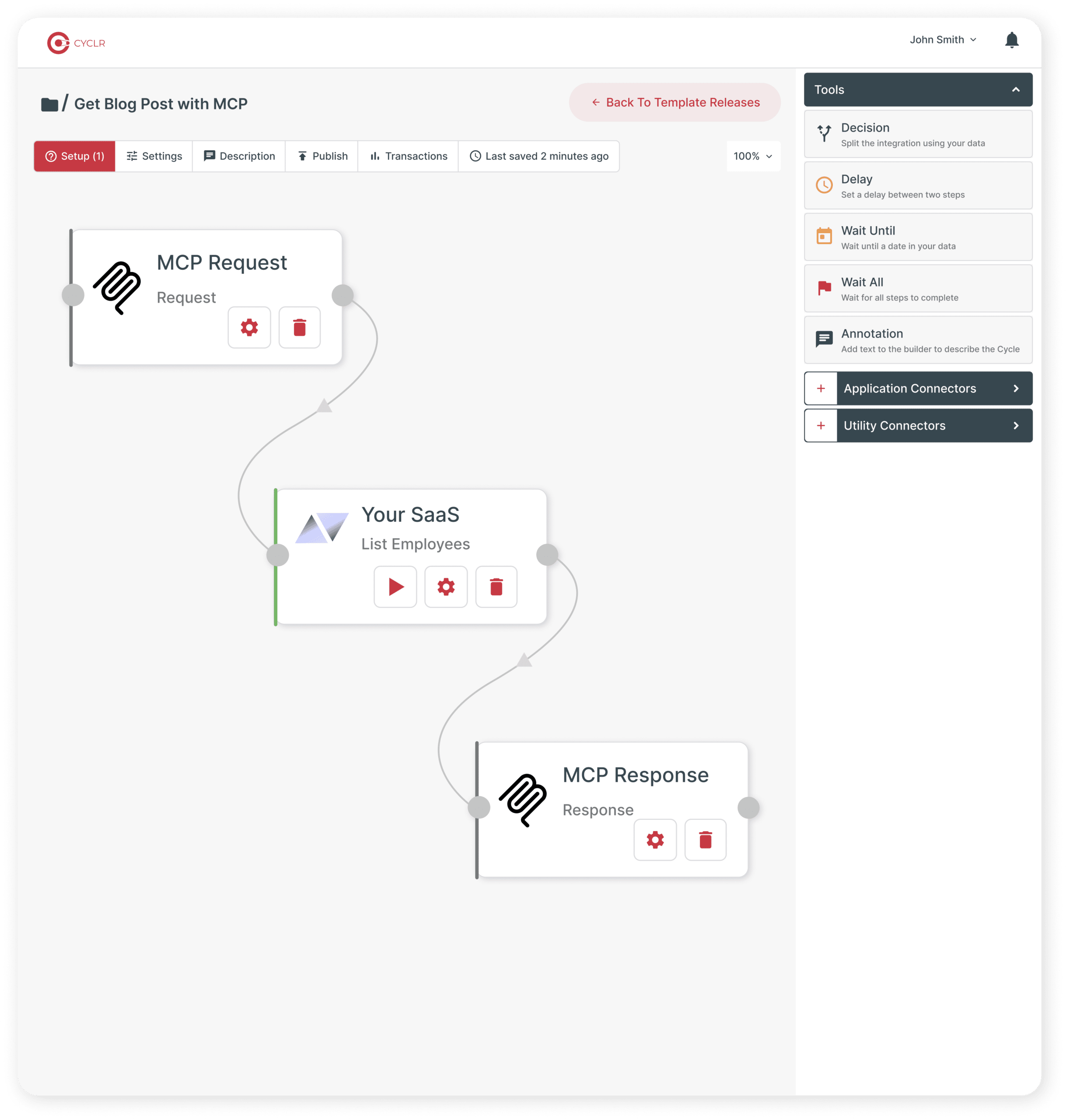MCP Triggered Workflow