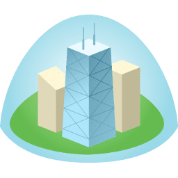 Highrise connector icon