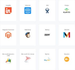 Some of the SaaS Connectors in Cyclr's library