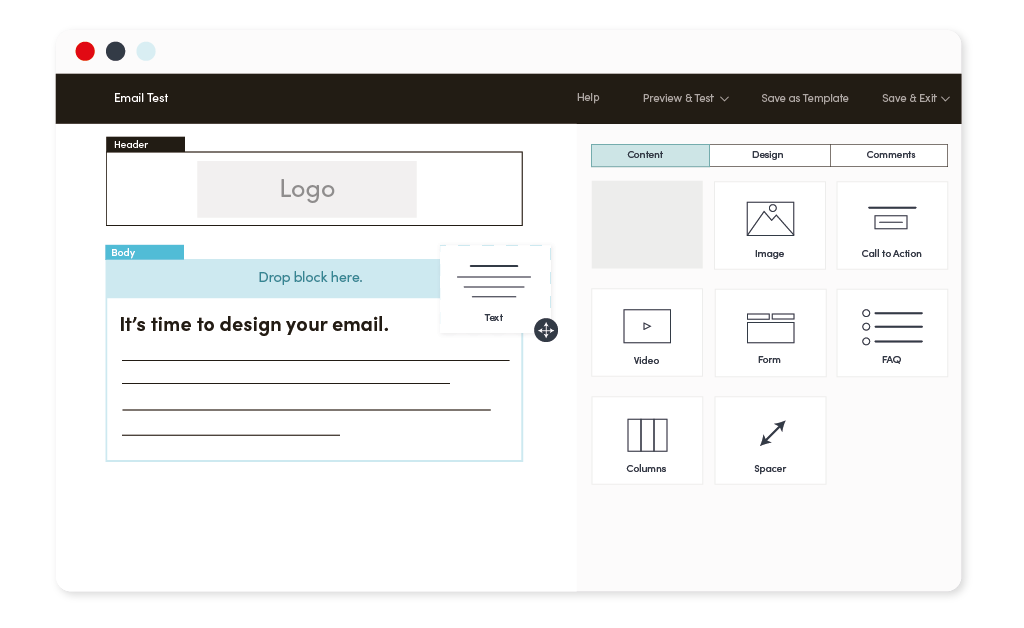 White label SaaS - Email Builder