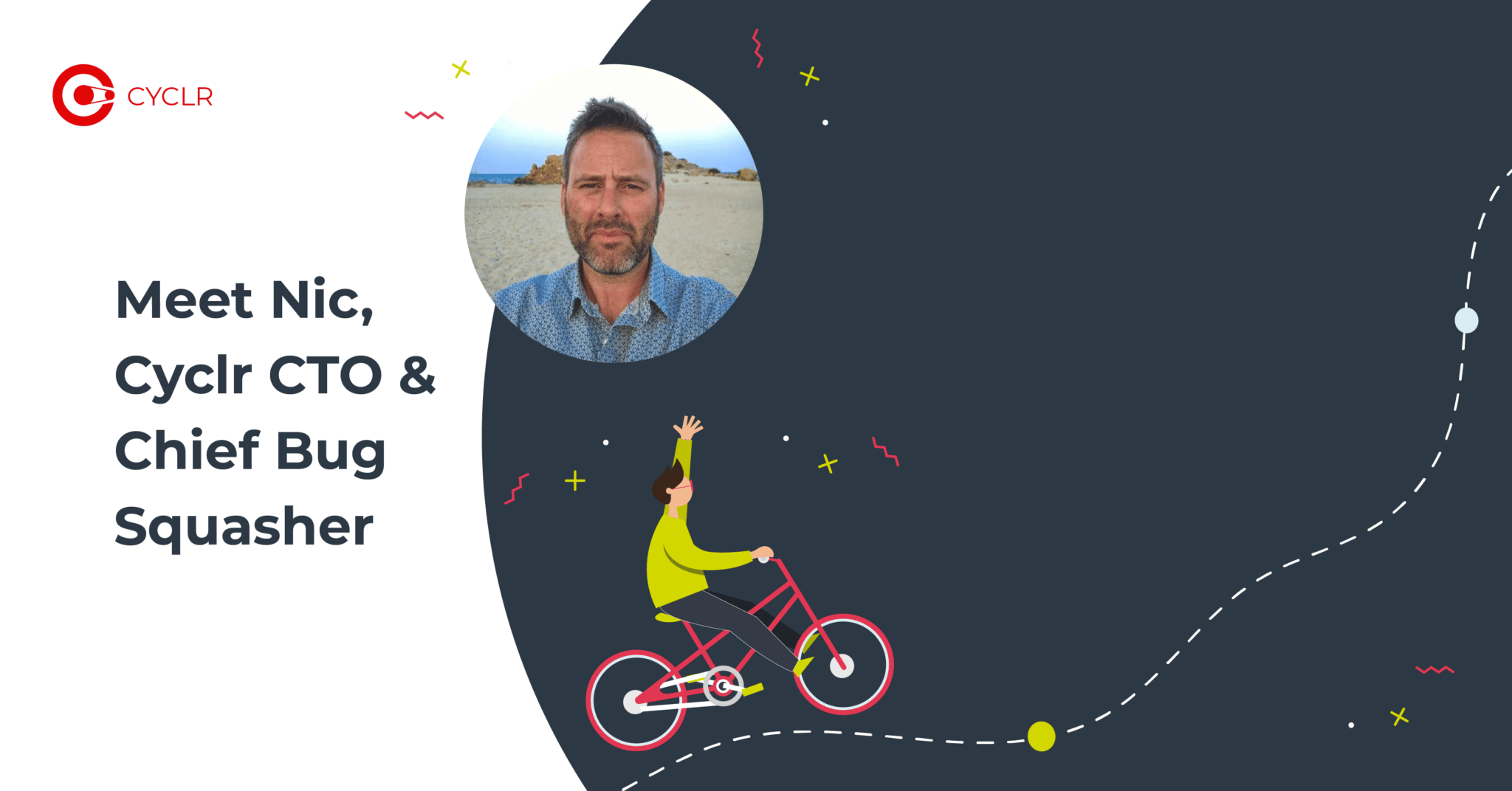 Meet Nic, Cyclr's CTO and Chief Bug Squasher discussing his programming history.