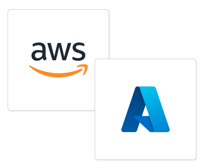 AWS and Microsoft Azure Private Cloud Instances