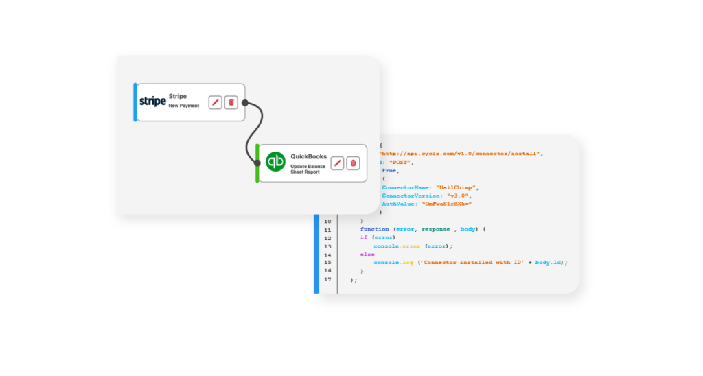 A Low-Code and Code-Driven Integration example