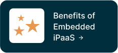 Benefits of Embedded iPaaS - Menu Image