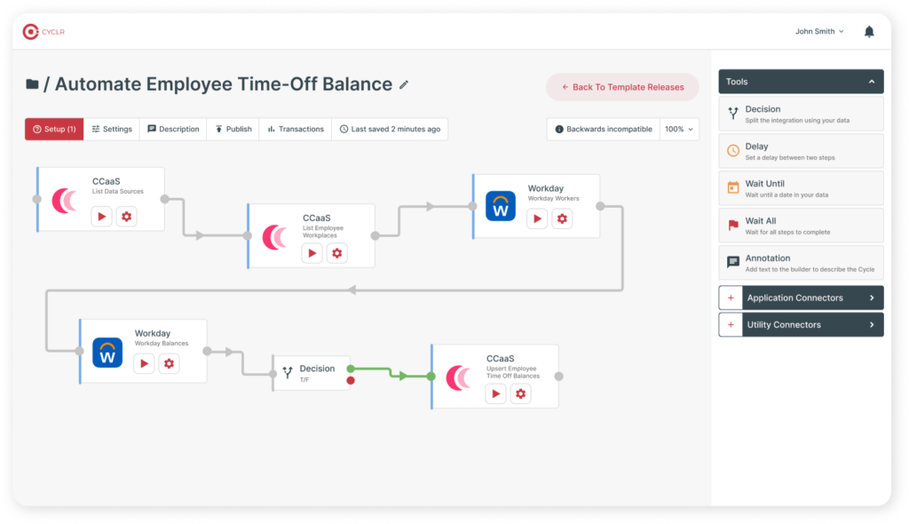 CCaaS HRMS Integration