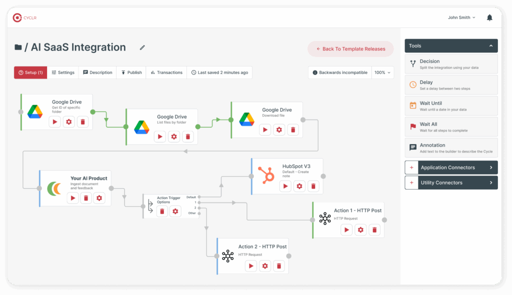 AI SaaS Integration