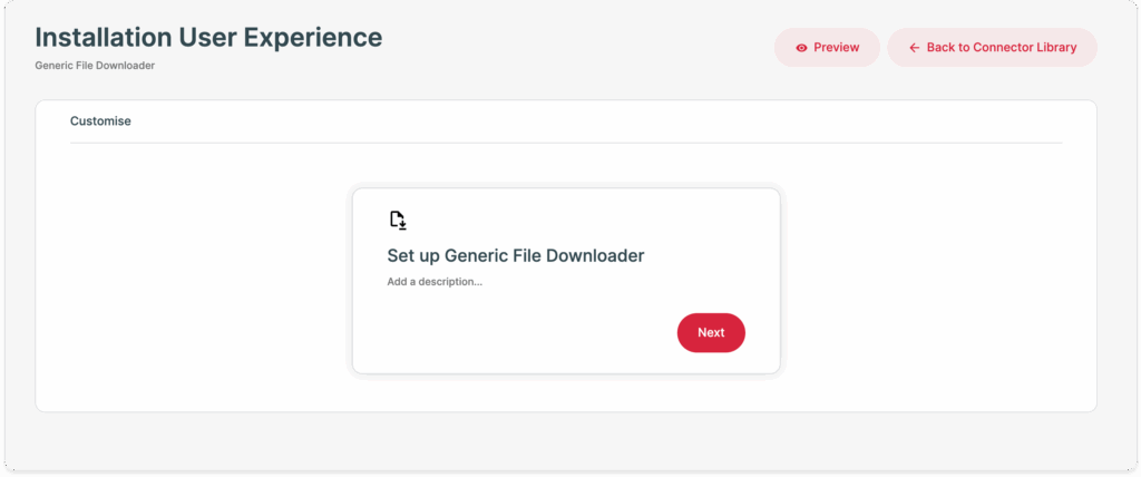 Utility Connector Generic File Downloader