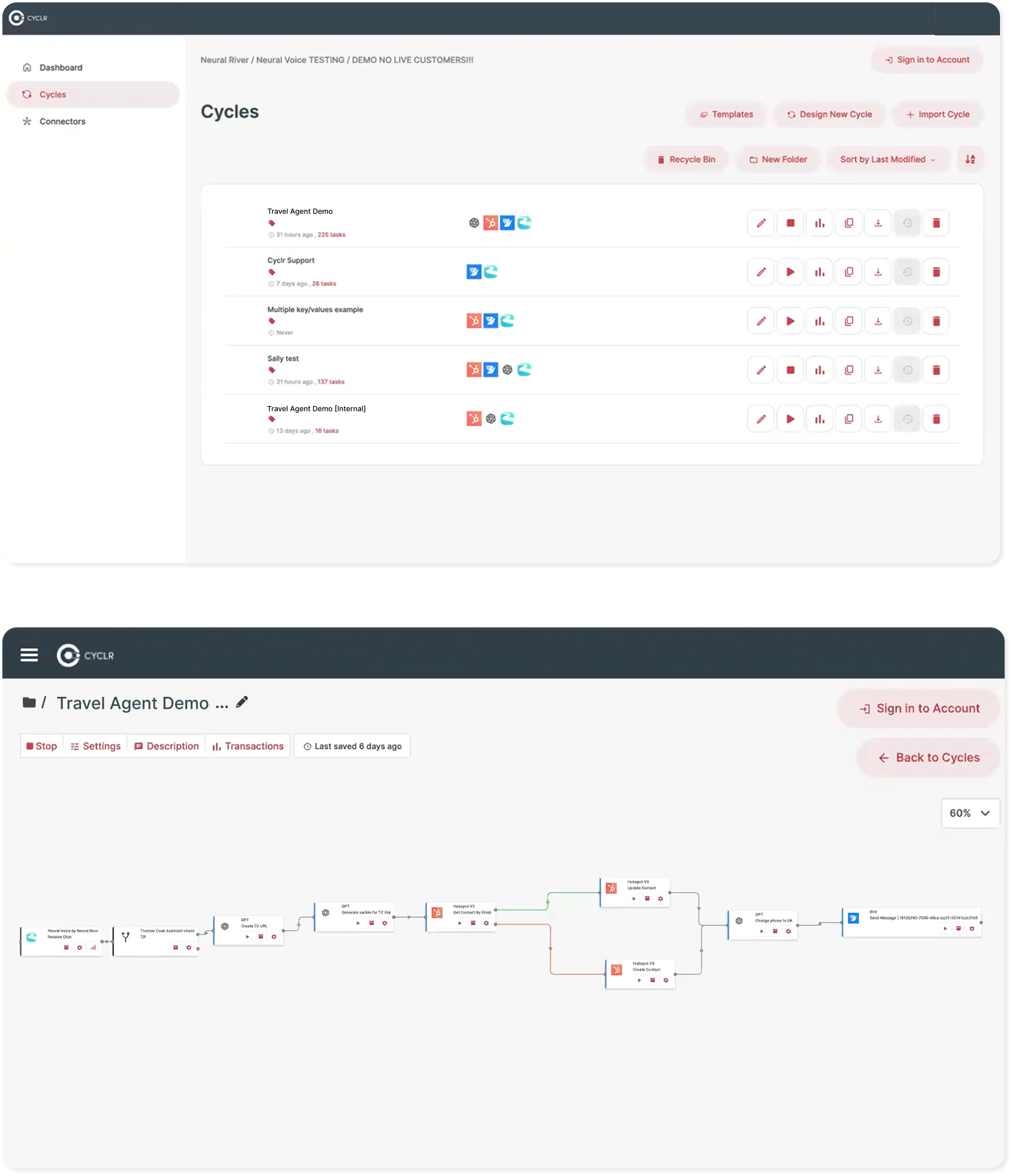 Neural Voice Workflows