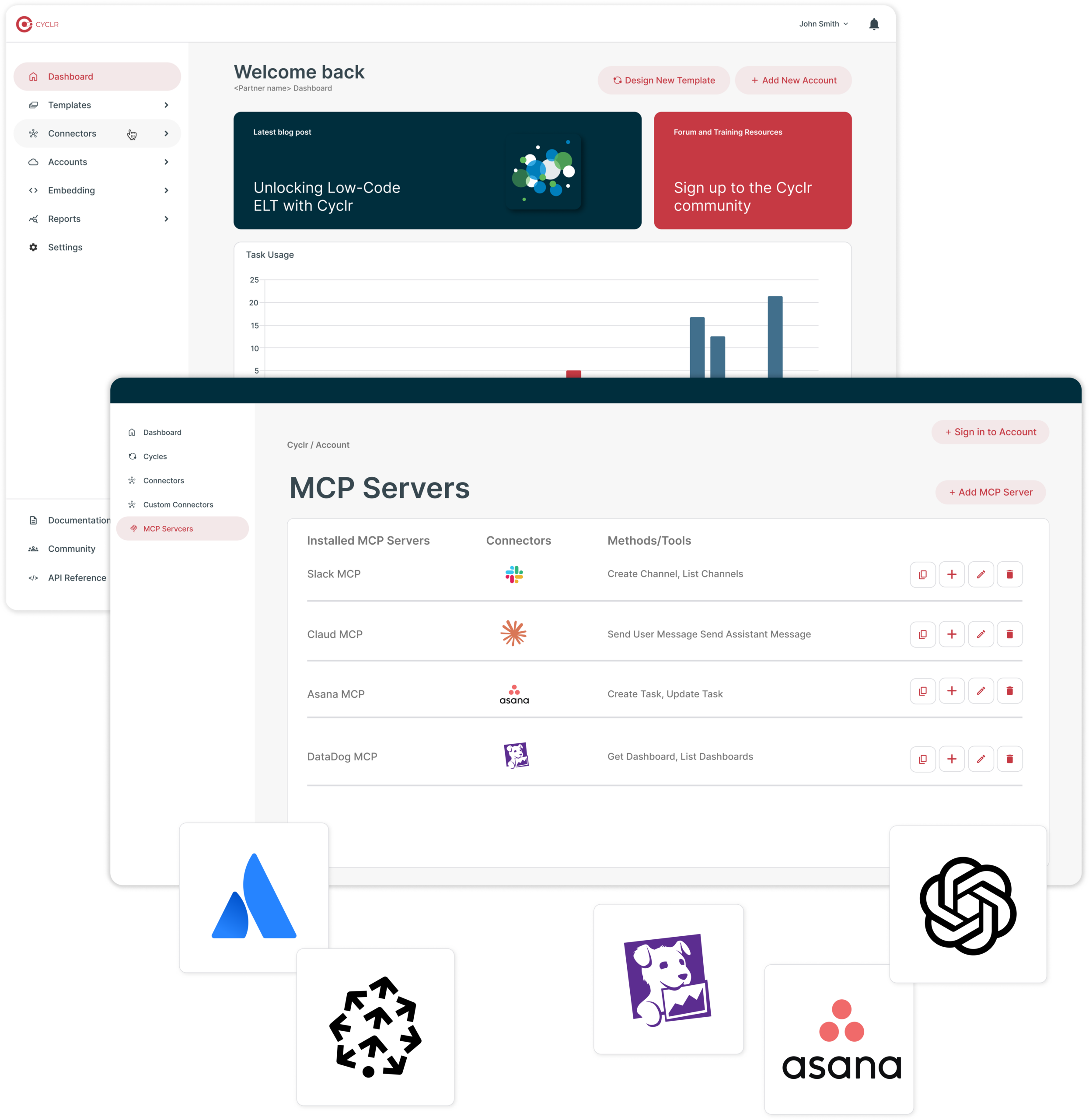 MCP Dashoard, Console and APIs