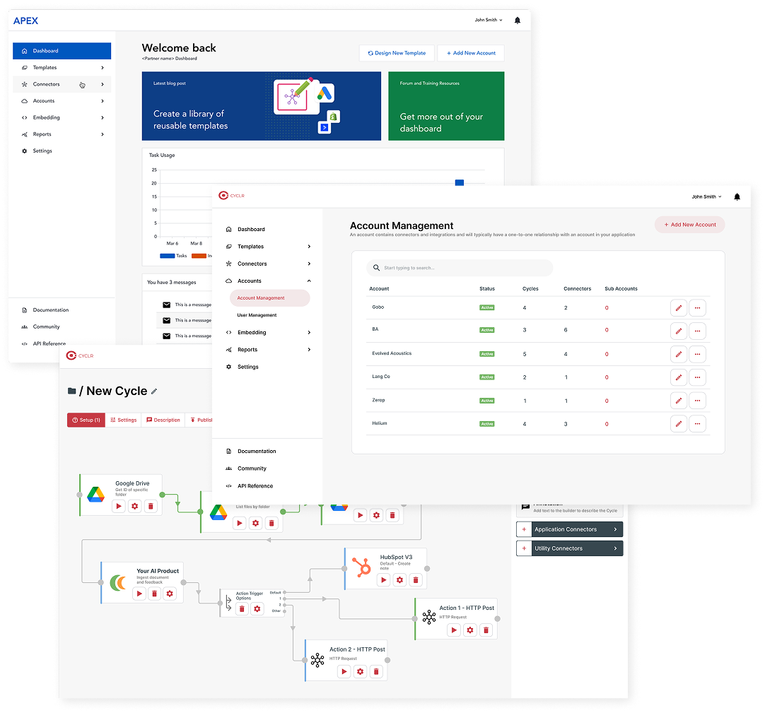 Types of Cyclr Embedded iPaaS