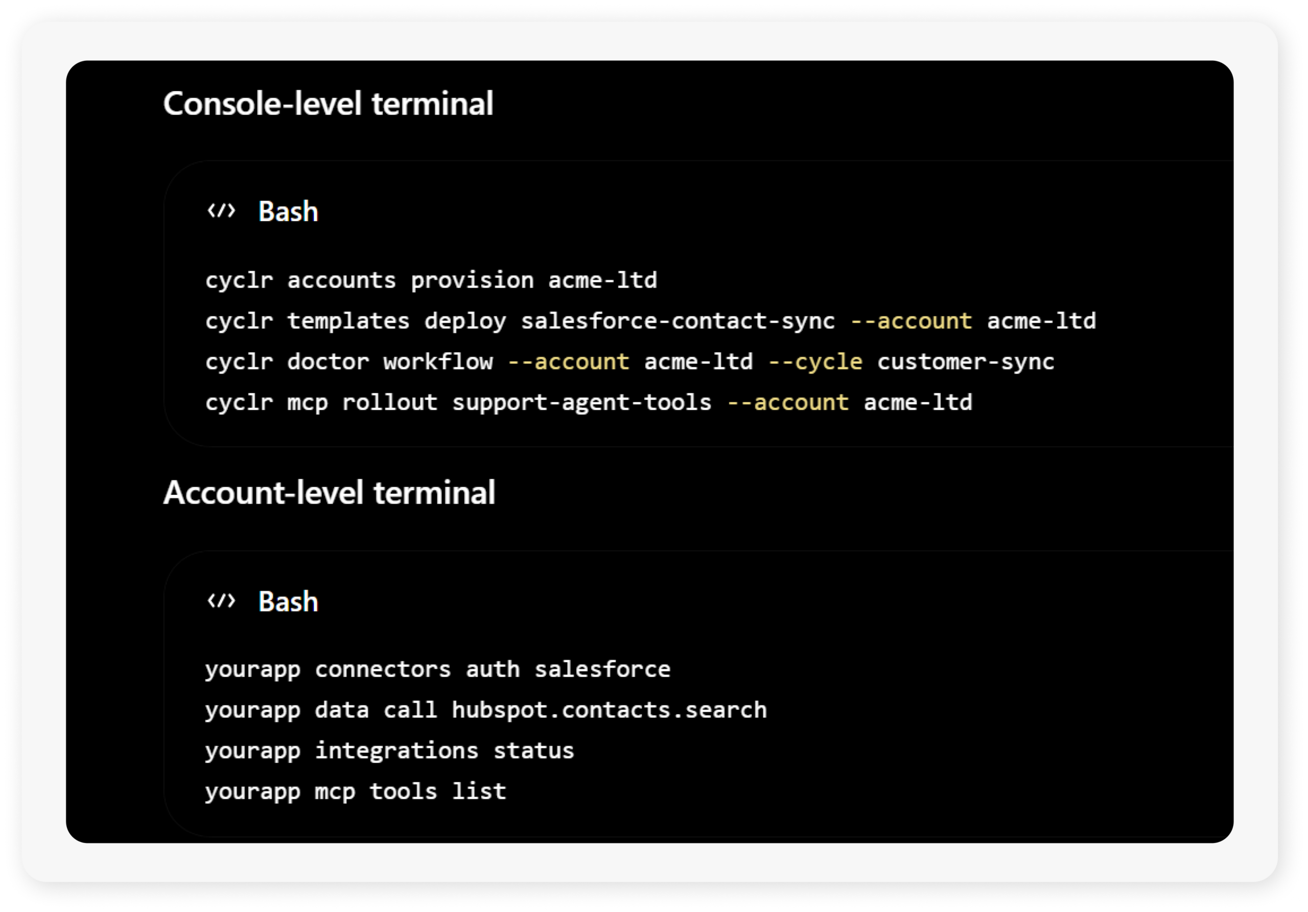 Cyclr CLI Delivery