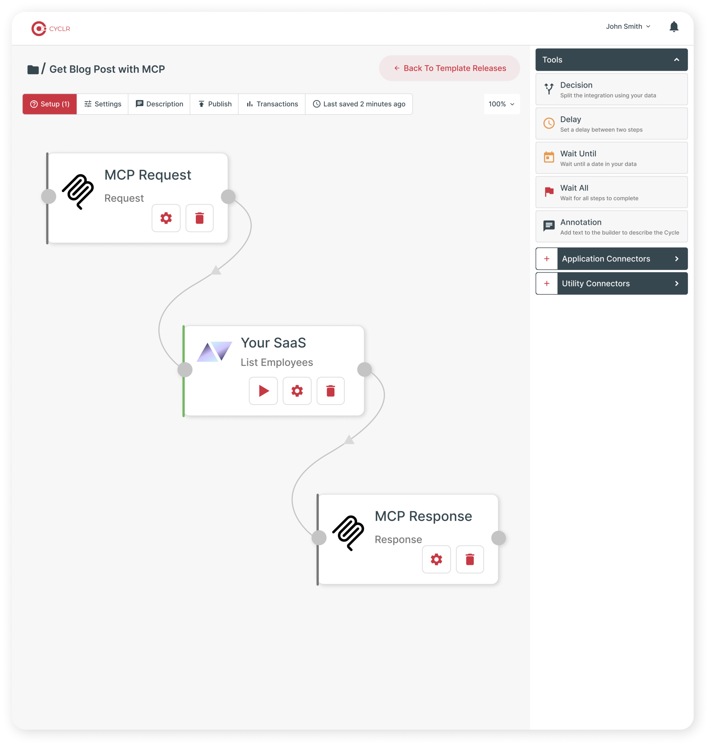 MCP Triggered Workflow
